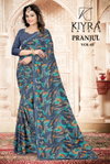 Pranjul Vol 2 By Kiyra Georgette Printed Daily Wear Saree Suppliers In India
